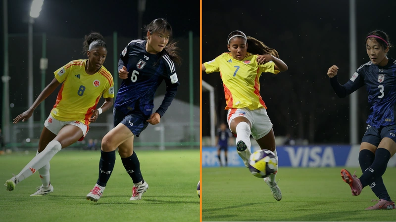Colombia no pudo ante una de las selecciones favoritas y se despidió del sueño mundialista. Japón enfrentará a Corea del Norte en los cuartos de final del Mundial Sub-17 femenino. Tomado de CONMEBOL.com.