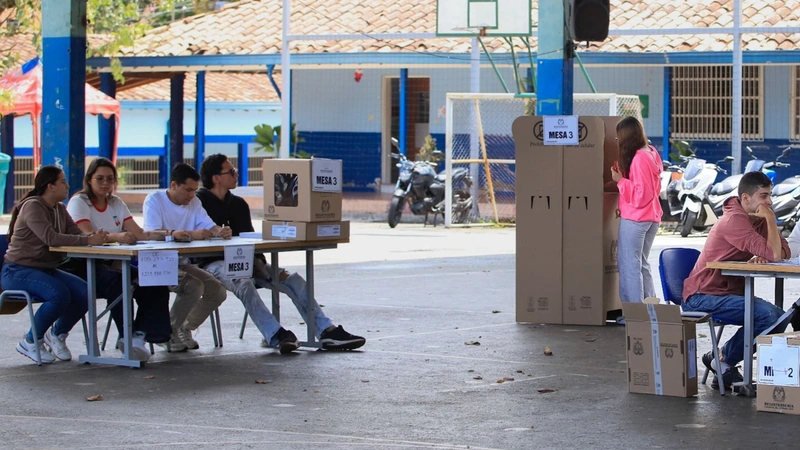 La participación en los comicios electorales fue de un 10 por ciento en el departamento. Foto: Cortesías