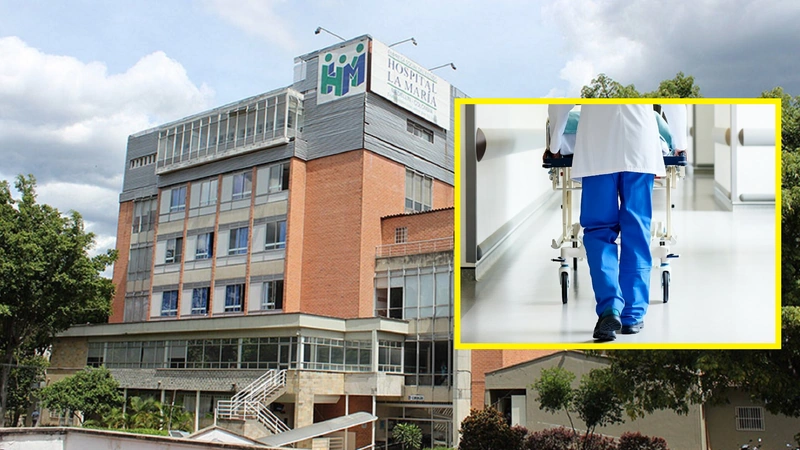 La supuesta víctima denunció que un camillero del Hospital La María de Medellín la habría violado. Foto: Redes sociales