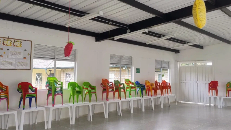 500 niños se quedaron sin CDI de Bienestar Familiar.