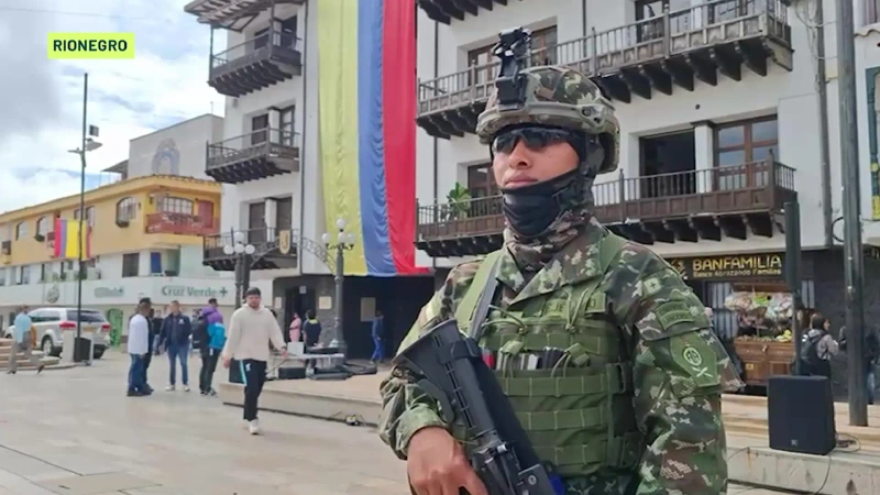 Refuerzan la seguridad en Rionegro con 60 nuevos uniformados