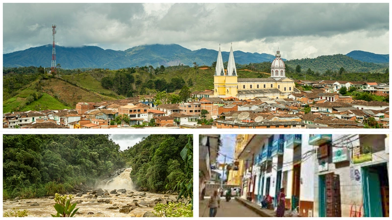 El turismo en Santo Domingo también se fortalece con el componente religioso. La iglesia principal, dedicada a Santo Domingo de Guzmán, alberga un museo de arte sacro y una reliquia de primer grado del mártir Jesús Emilio Jaramillo, beatificado en 2017. Fotos: Antioquia es Mágica