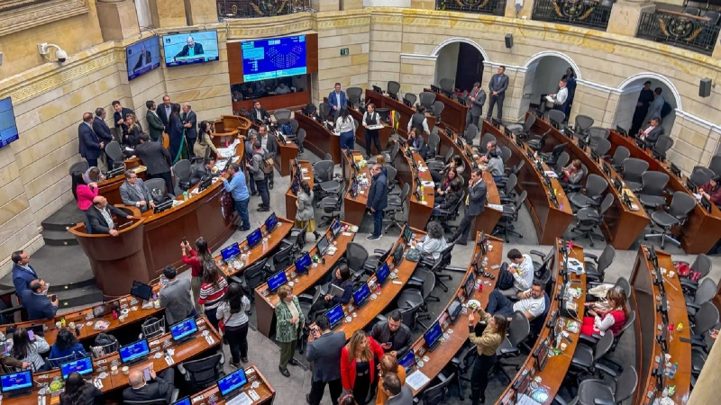 El Senado avaló el texto de Presupuesto de la Cámara de Representantes. Foto: Cortesía