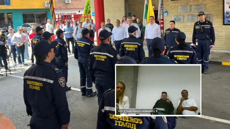 Bomberos Itagüí corrupción: las cabezas del Cuerpo de Bomberos Voluntarios de Itagüí son investigados por hechos de corrupción.