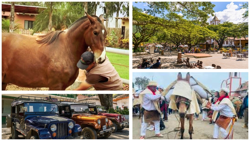 El municipio cuenta con una temperatura promedio de 22 °C y una ubicación estratégica que permite acceder fácilmente a otros atractivos del suroeste, como los municipios de Betania, Hispania, Salgar y Pueblorrico. Fotos: Antioquia es Mágica - Radio Nacional de Colombia - Campus TV