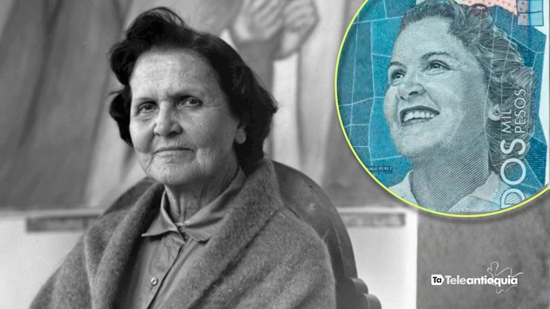 Teleantioquia le rindió homenaje a Débora Arango con una serie basada en su vida. Fotos: Adriana Chica García y banrepublica.org