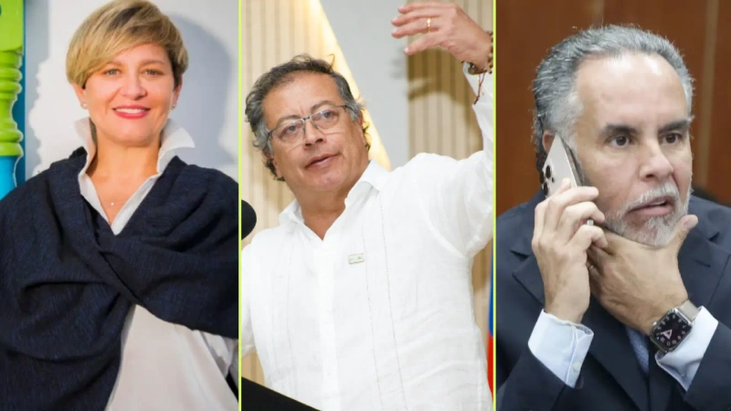Estados Unidos incluyó al presidente Gustavo Petro en la llamada 'Lista Clinton'. También lo hicieron con la primera dama, Verónica Alcocer; el hijo del mandatario, Nicolás Petro y el ministro del Interior, Armando Benedetti. Foto: Cortesía