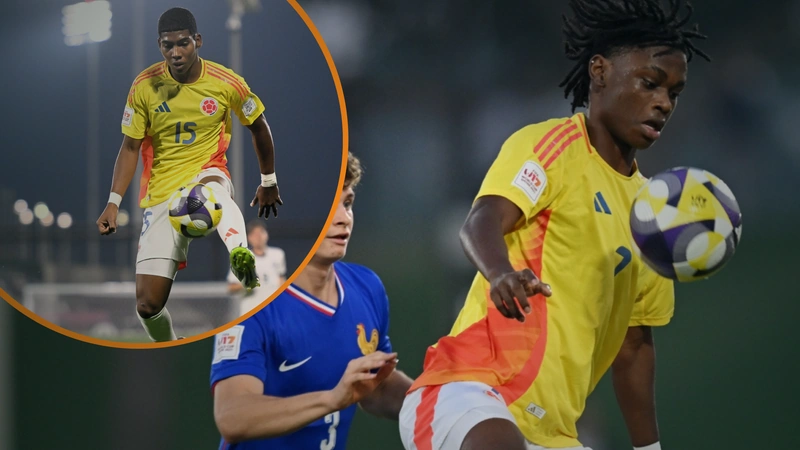 Solo tres goles recibió Colombia en el Mundial Sub-17, pero también le costó mucho marcar a favor. Imágenes de @fifaworldcup_es y @CONMEBOL.