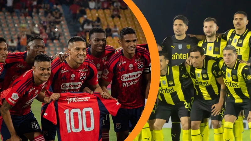 Daniel Londoño, lateral izquierdo del DIM, cuya continuidad es tema de debate por el interés de Peñarol y la MLS, mantiene contrato vigente hasta 2028. Foto: DIM-OFICIAL