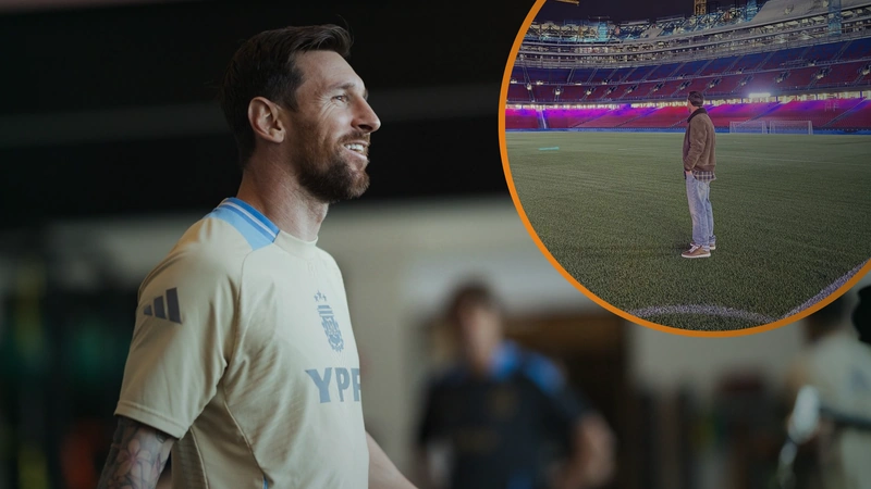 Lionel Messi es el máximo ídolo del Barcelona, y sus seguidores siempre se han ilusionado con su regreso y hasta el posible retiro en el club. Tomado de @Argentina y @leomessi.