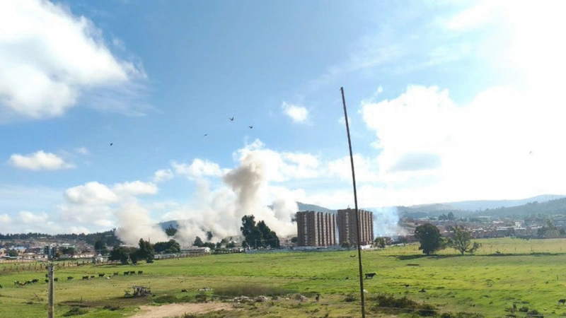 Atentado en Tunja