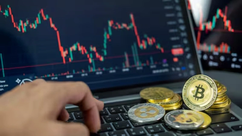 Imagen ilustrativa de criptoactivos. Foto: internet.
