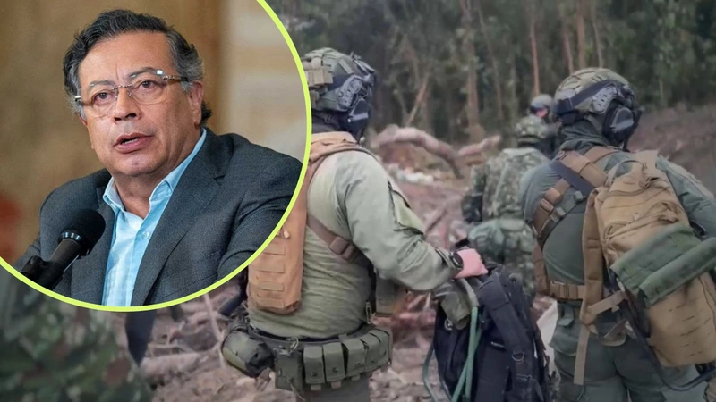 El bombardeo en Guaviare fue realizado en una operación entre Fuerzas Militares y Policía, que fue autorizada por el presidente Gustavo Petro.