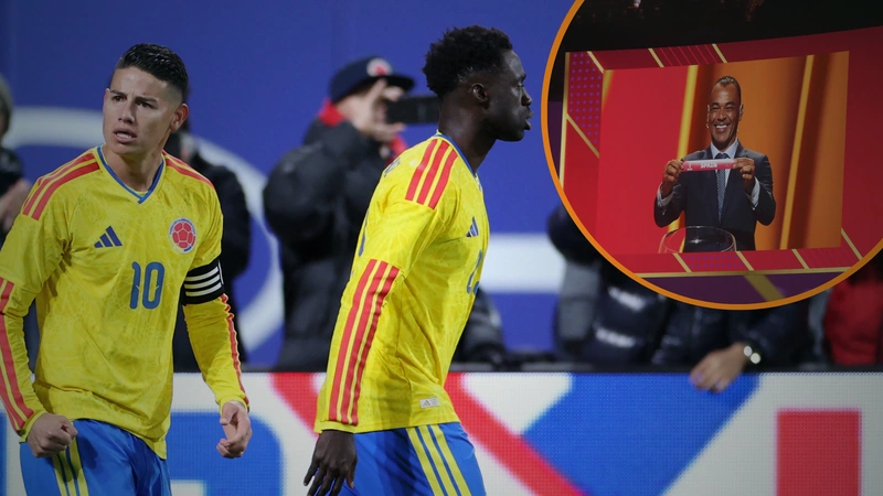 Colombia se encuentra en el bombo 2 para el sorteo del Mundial 2026 que se realizará en Estados Unidos. Tomado de CONMEBOL.com y Los Ángeles Times.