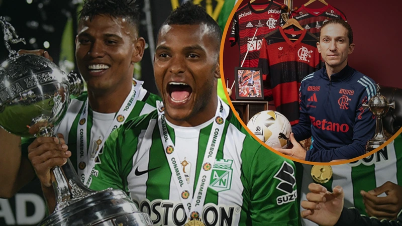 La plantilla del campeón de la Libertadores en el 2022 superaba ocho veces en valor a la de Nacional en el 2016. Tomado de Conmebol y @Libertadores.