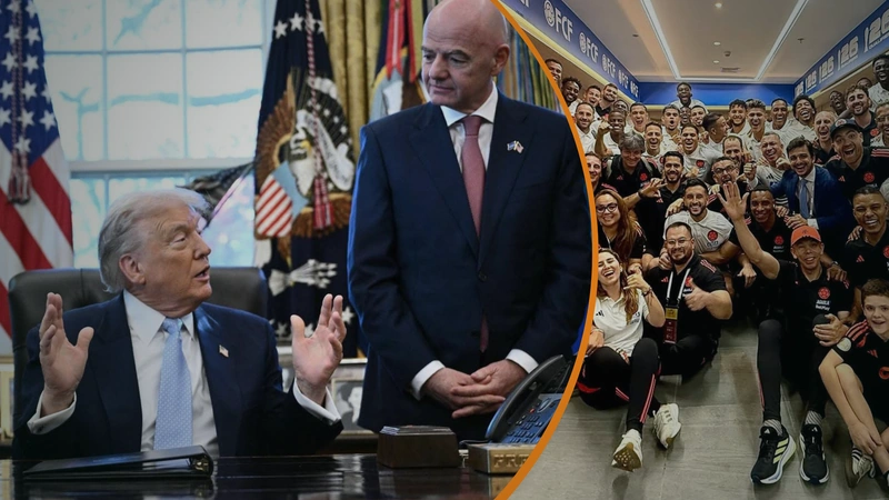 Según informó Donald Trump, el trámite para las visas a los viajeros del Mundial podrían tardar 60 días. Tomado de FIFA y Selección Colombia.