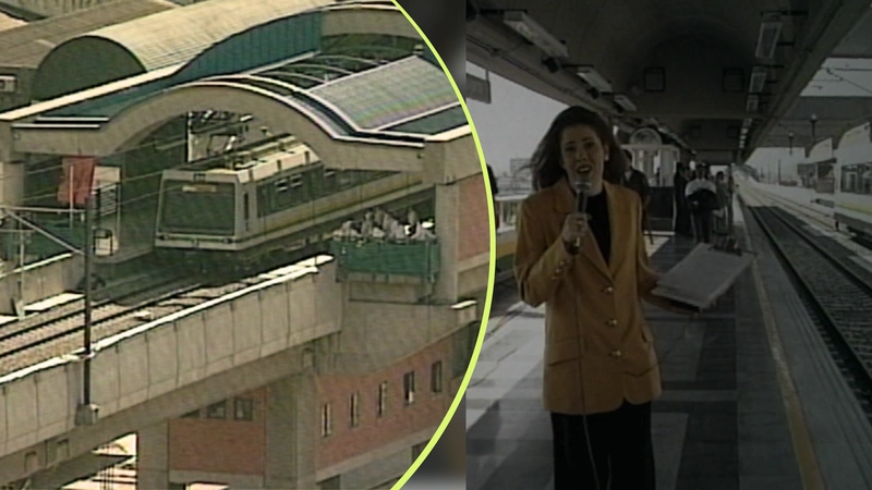 Reviva la transmisión de Teleantioquia cuando inauguraron el Metro. Imágenes: Archivo Teleantioquia.