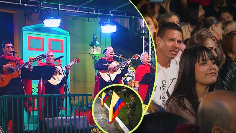 Serenata de Teleantioquia llega a la Cuarta Brigada. Imágenes propias.