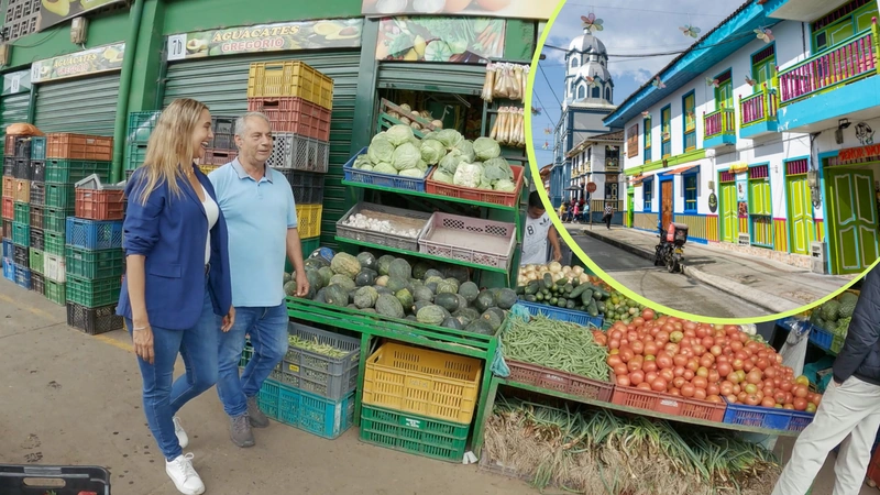 El programa "La Canasta, saber y Sabor" llega al Eje Cafetero. Fotos: Colombiatours.travel y Teleantioquia