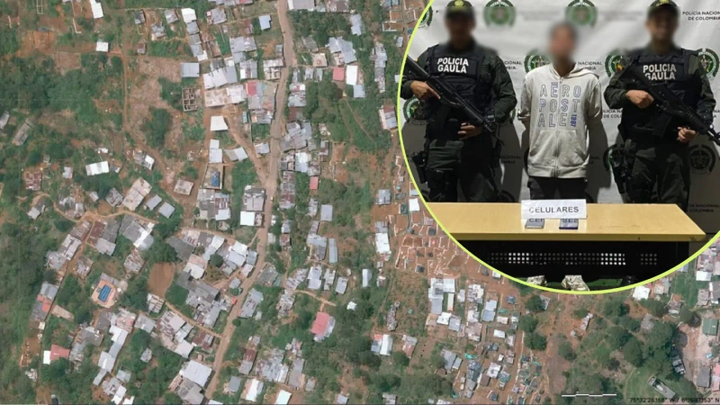 Estructuras delincuenciales que están detrás del loteo ilegal en Medellín. Foto: Cortesía