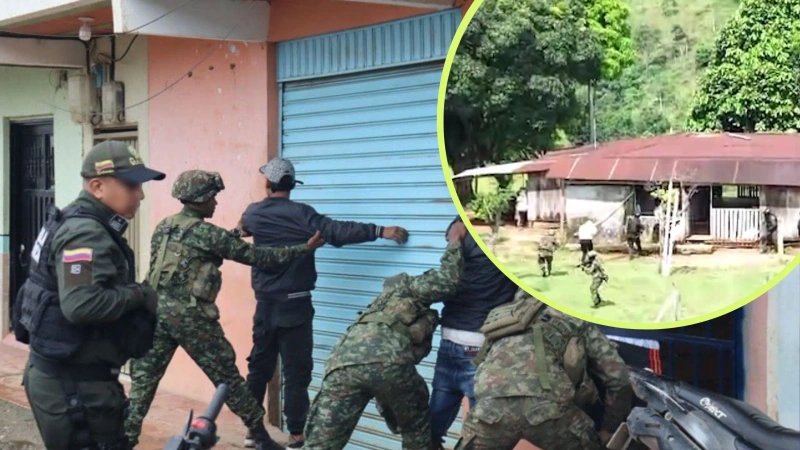 Operativo bienes disidencias Farc.