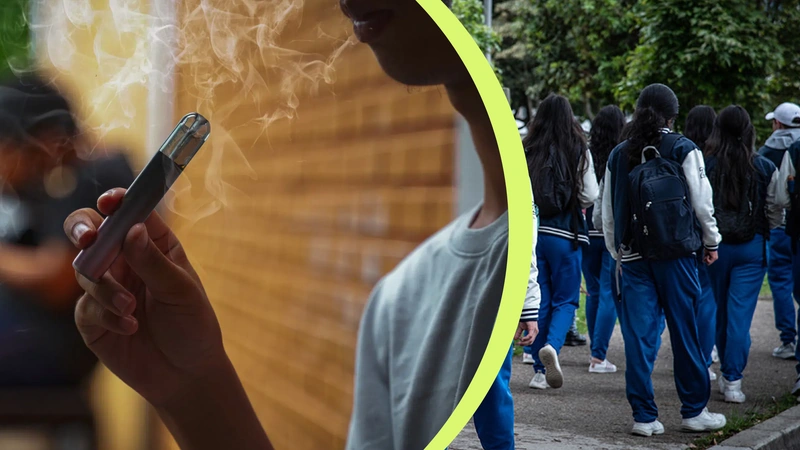 Los alumnos de octavo y noveno son los más propensos al consumo de vapeadores.