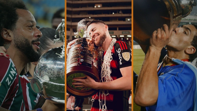 Solo 17 de jugadores, la mayoría de Brasil, han logrado ganar los dos certámenes de clubes más importantes del mundo. Fotos de @Flamengo y Olé.