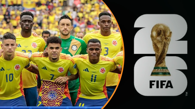 La selección Colombia debutará en la Copa del Mundo el 17 de junio. Tomado de CONMEBOL y FIFA.