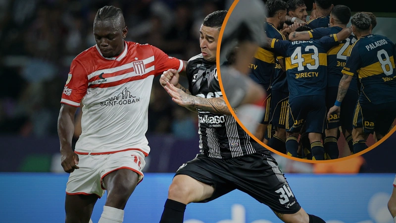 La final del fútbol argentino se definirá el próximo lunes. Imágenes de @EdelpOficial y @BocaJrsOficial.