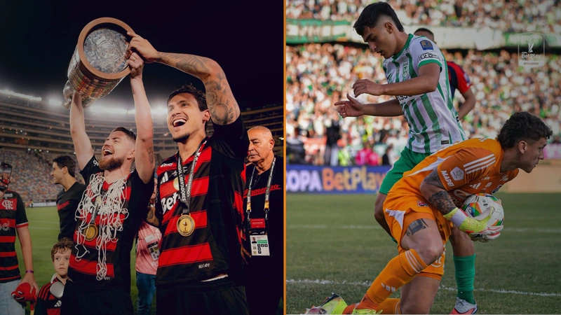 Además de determinar los bolilleros para los sorteos de los torneos Conmebol, el ranking de los equipos en Sudamérica empieza a puntuar para la clasificación al Mundial de Clubes 2029. Tomado de @Flamengo y @LigaBetPlayD.