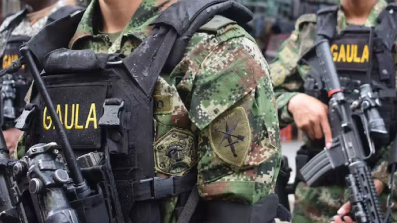 Miembros del Gaula Militar sostuvieron un combate con presuntos integrantes de la denominada estructura Clan de Oriente. Foto: Cortesía