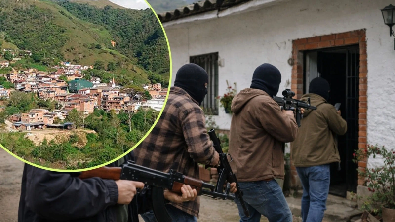 Foto creada con IA para ilustrar el asesinato de una niña en Briceño.