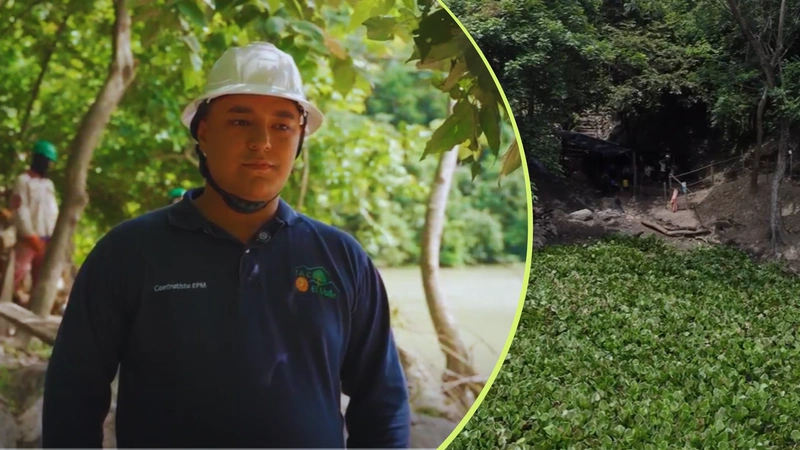 La historia de este joven se suma a la de miles de personas que han encontrado en Hidroituango una plataforma de empleo, formación y estabilidad económica Fotos: Hidroituango