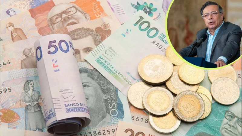 Imagen de referecnia sobre el salario mínimo en Colombia.