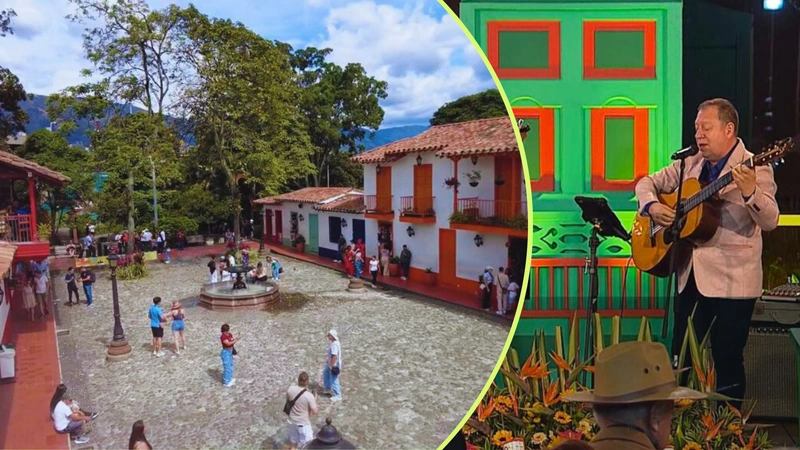 Así puede asistir a la próxima Serenata en el Pueblito Paisa. Fotografías propias.