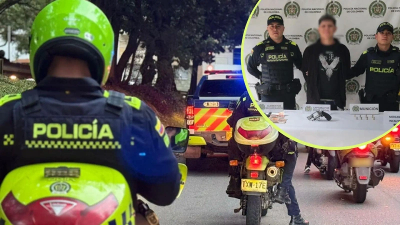 Las incautaciones de armas en Medellín durante enero refuerzan la seguridad ciudadana y permiten prevenir delitos en varias comunas. Foto: Cortesía Policía Nacional