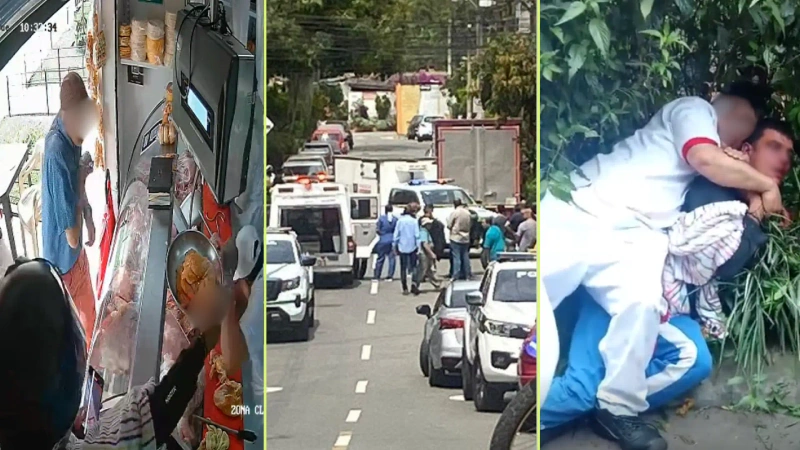 El crimen se registró en la mañana de este 22 de enero en el municipio de Caldas. Videos y fotos: Denunicas Antioquia