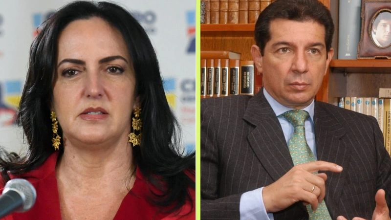 la senadora María Fernanda Cabal y su esposo José Félix Lafaurie plantearon una escisión del Centro Democrático. Foto: cortesía.