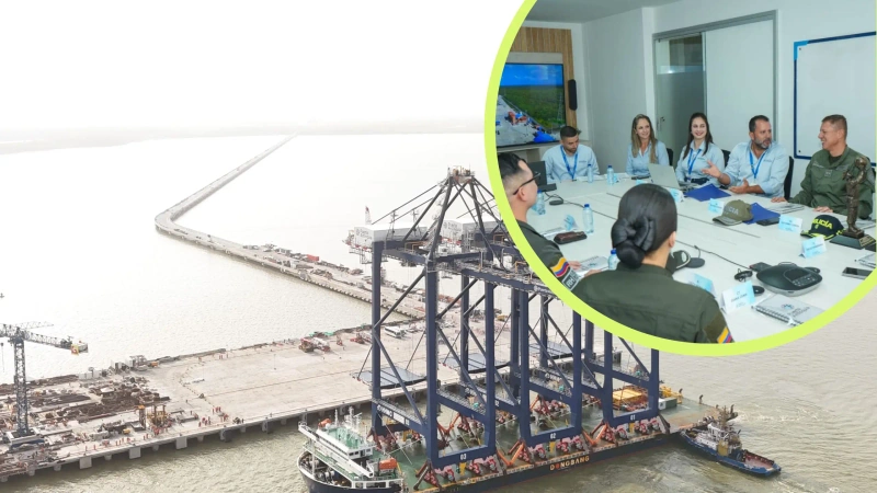 Puerto Antioquia se convertirá en el primer puerto multipropósito del Golfo de Urabá, ubicado en Turbo, habilitado para operaciones aduaneras. Foto: cortesía.