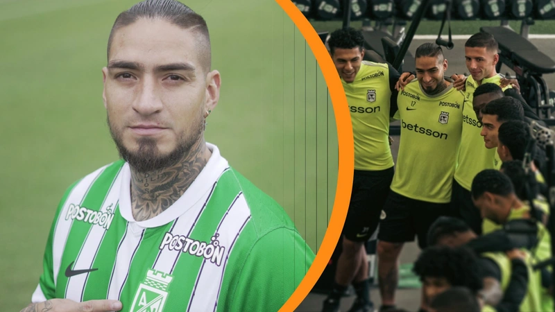 Cristian "chicho" Arango lidera el ranking de los jugadores más valiosos del fútbol colombiano. Foto cortesía: NacionalOficial.