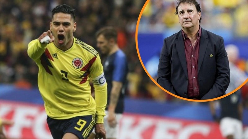 Además de la posibilidad de convocar a Falcao al Mundial, el técnico argentino deberá evaluar el desempeño de los otros delanteros 'cafeteros' que buscan un cupo en la convocatoria. Imágenes de CONMEBOL y Olé.