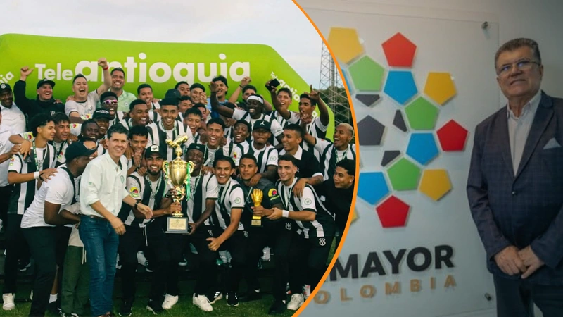 El nuevo torneo que organizaría la Dimayor sería de categoría Sub-23. Tomado de Liga Antioqueña de Fútbol y Carlos Mario Zuluaga.