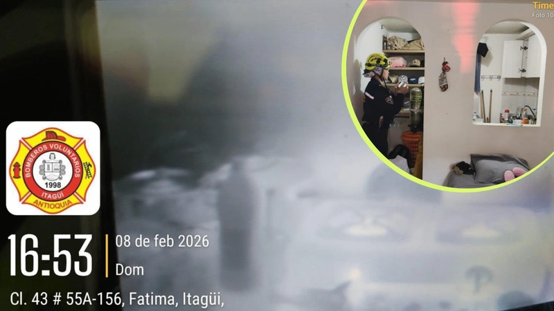 Foto: Bomberos de Itagüí