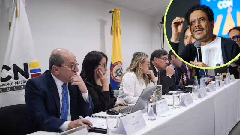 Audiencia en el CNE deja en manos de conjueces la participación de Iván Cepeda en la consulta interpartidista.
