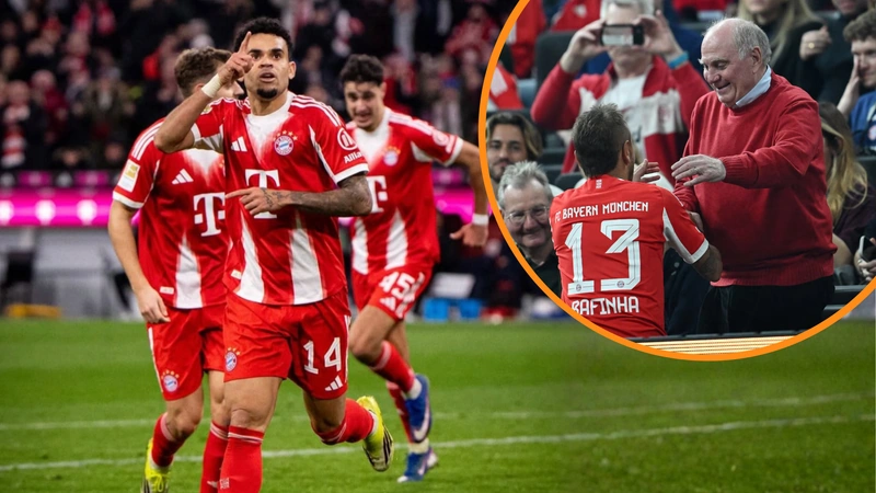 Luiz Díaz en el Bayern Múnich.