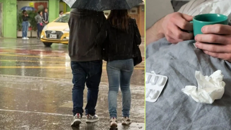 Las lluvias y las bajas temperaturas han influido en los casos de gripe en Medellín.