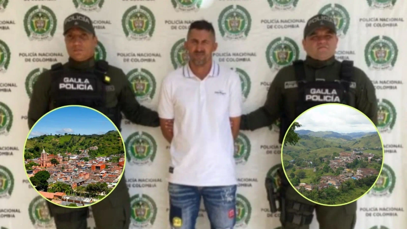 Fiscalía judicializó a presunto cabecilla del Clan del Golfo que imponía multas, restricciones y extorsiones en San Roque y Maceo, Antioquia. Foto: Cortesía.