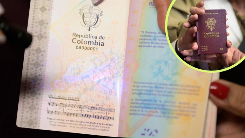 El nuevo pasaporte en Colombia mantiene los requisitos exigidos para viajes internacionales. Foto: cortesía.