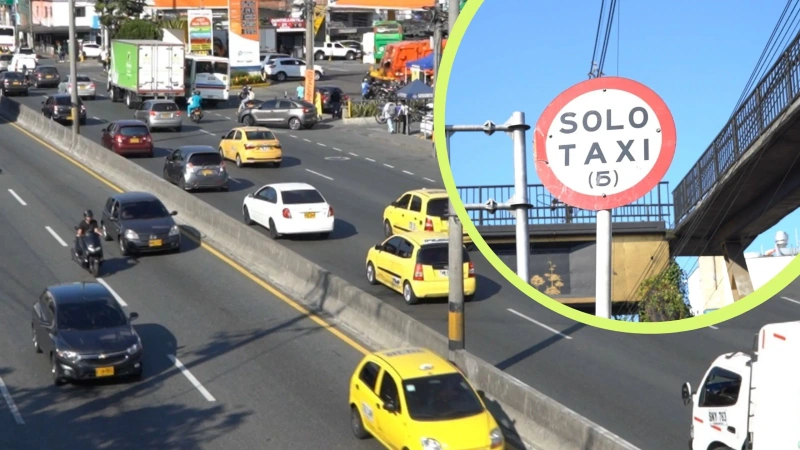 En el caso del taxi básico, la carrera mínima se fijó en $8.300. Foto: cortesía.