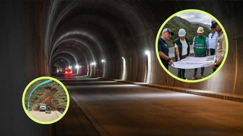 Gobernador exige a Invías instalar equipos del Túnel del Toyo. Foto: Gobernación de Antioquia.